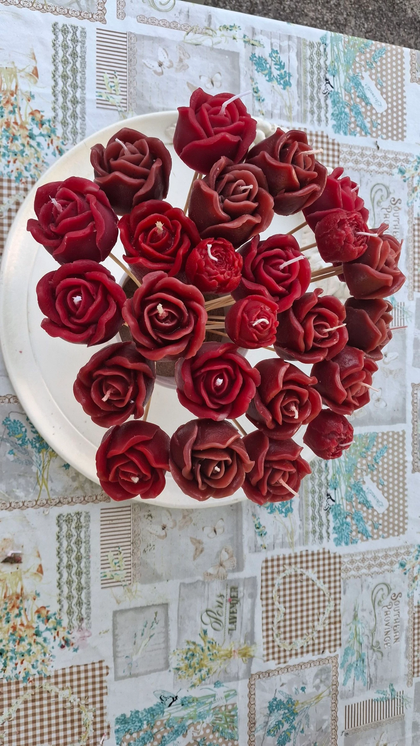 Ramo de rosas en cera – photo 2